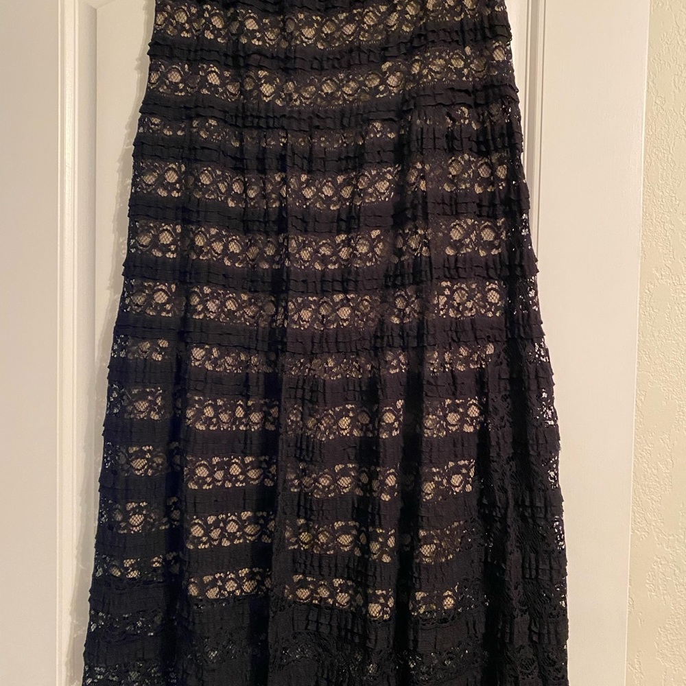 Black Laced Skirt